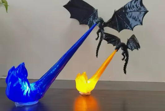 Seigal Custom Painted 3D Printed Book Nook Dragon Wall hand or shelf*****