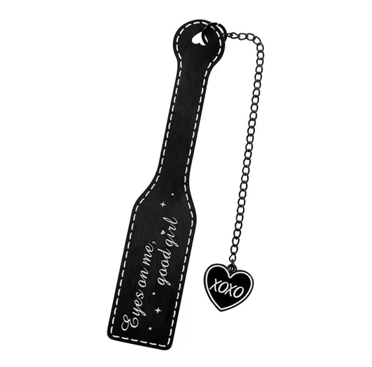 "Eyes on me" Bookmark with heart charm****